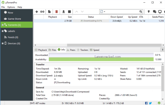 Keygen nối tiếp uTorrent