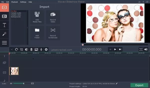 Movavi Slideshow Maker 활성화 Keygen