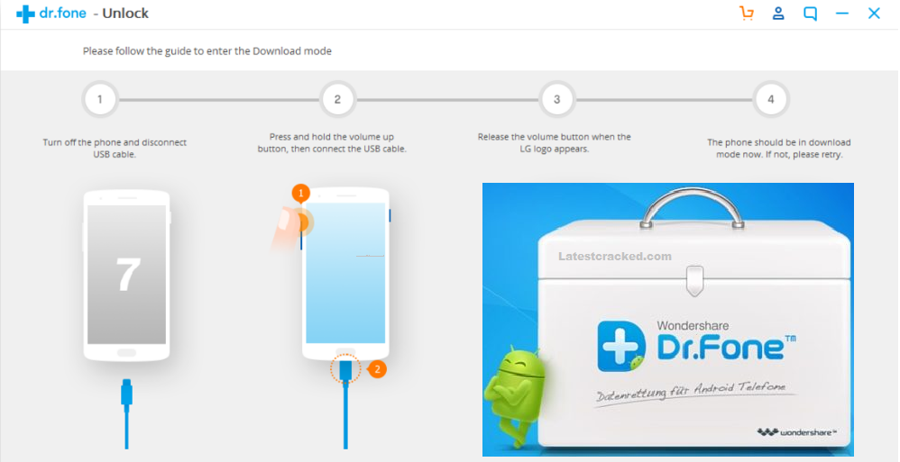 wondershare dr fone for android key